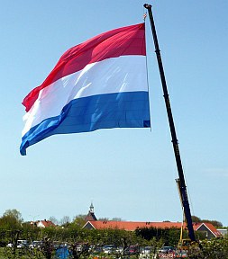 Amsterdam Netherlands Flag